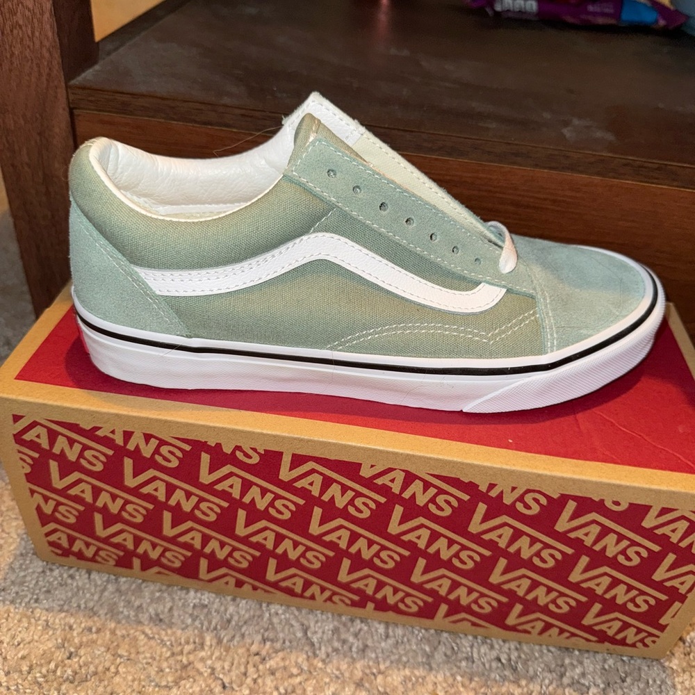 Vans Old Skool Iceberg Green Sneakers - Picture 4 of 4